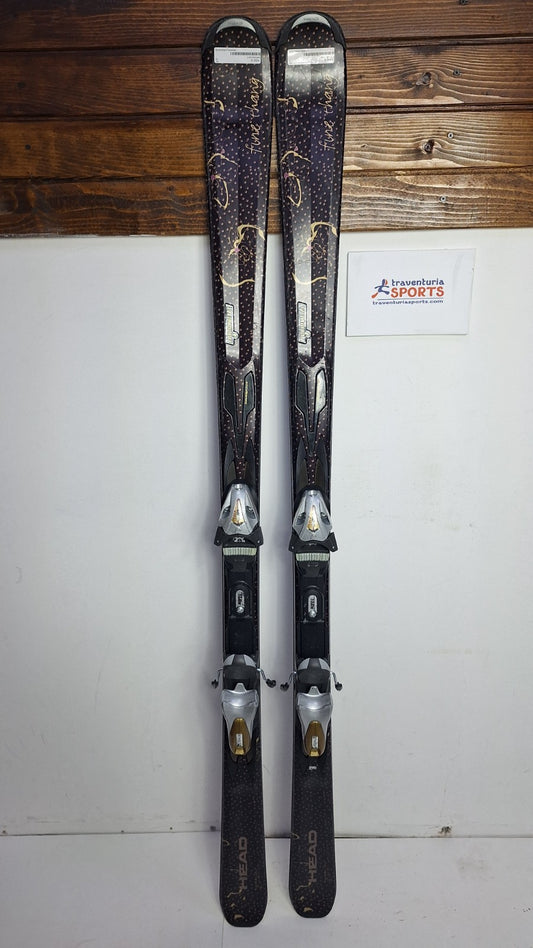 HEAD FuneThang 163cm  Ski + HEAD 9 Bindings Winter Sport Fun Snow