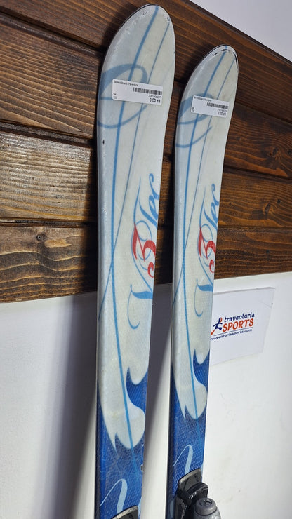 V3tec Xenia 150cm Skis + Look 9.5 Bindings Winter Fun Snow