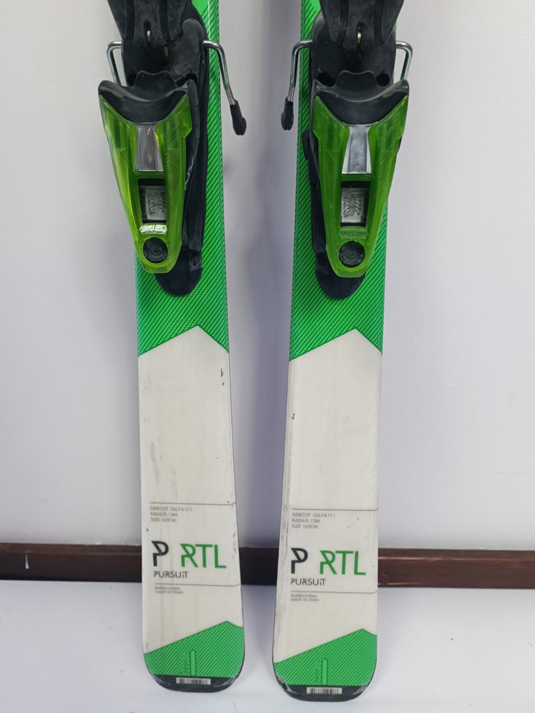Rossignol Pursuit RTL 163 cm Ski + Look 12 Bindings Winter Snow