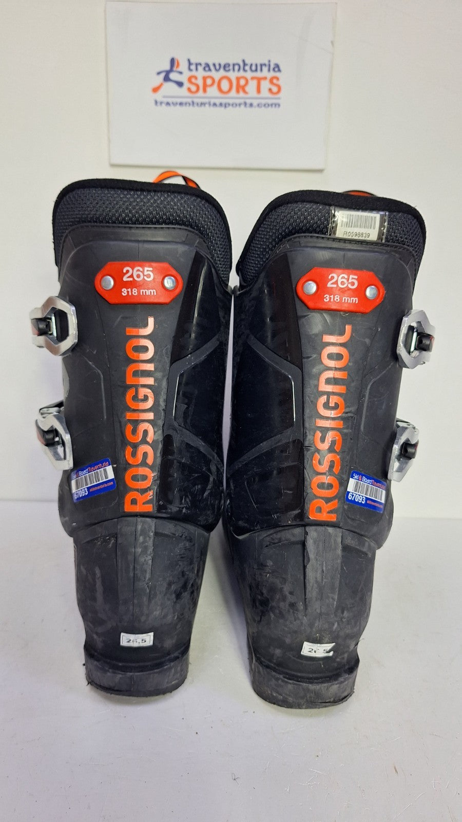 Rossignol Flash IRS RTL Skischuhe (EU 41 1/3; UK 7 1/2; Mondo 265) Sport Winter
