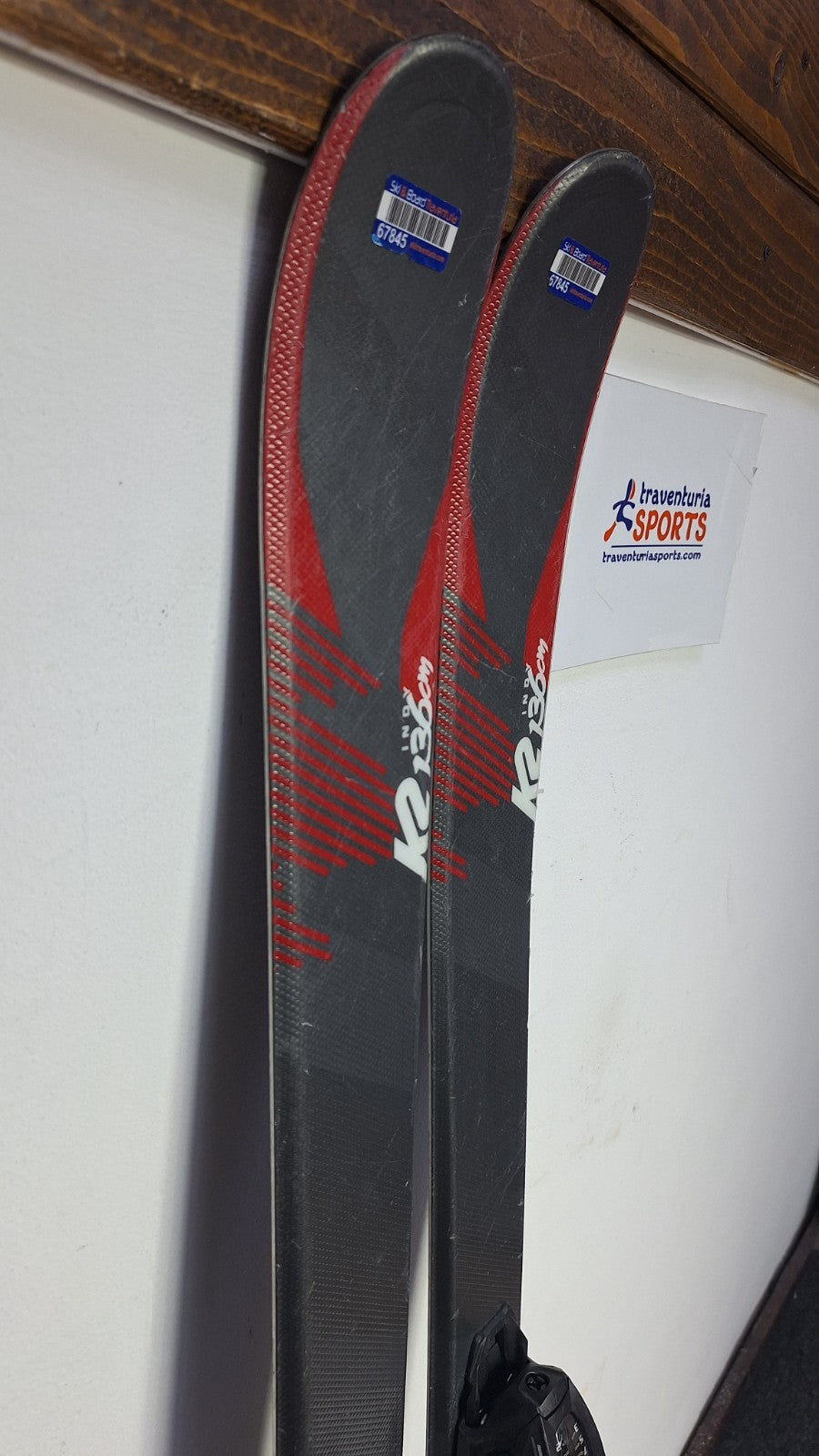 K2 Indy 136cm Ski + Marker 4.5 Bindings Winter Sport
