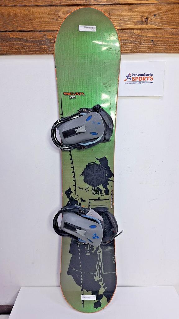 Rossignol Scan 135 cm Snowboard + Burton S Bindings  Winter Snow Sport