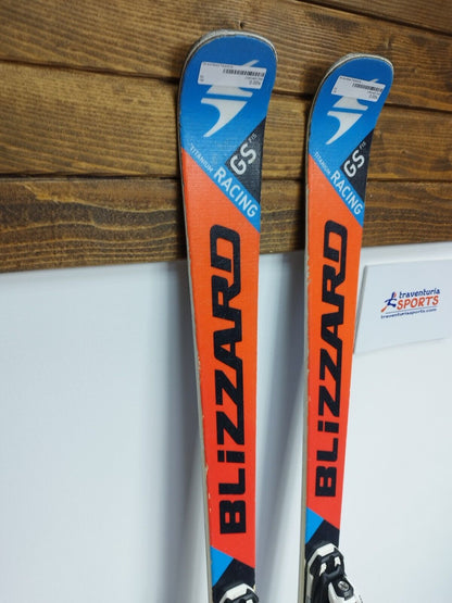 Blizzard GS FIS 156 cm Ski + Marker 10 Bindings Winter Snow Sport