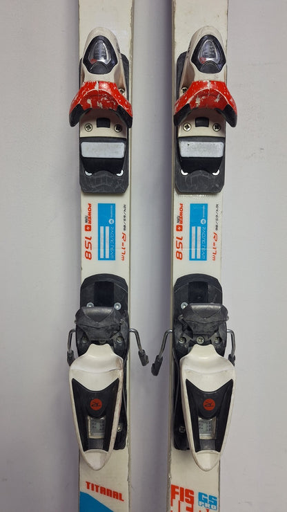 Rossignol Hero GS Pro FIS 158 cm Ski + Rossignol 7 Bindings Winter Fun Snow
