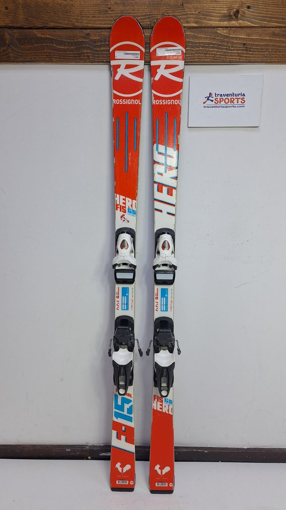 Rossignol Hero FIS GS Pro 144 cm Ski + Look NX 10 Bindings Winter Fun Snow CBS