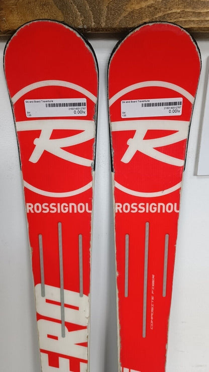 Skis Rossignol Hero FIS GS Pro F14 135 cm + fixations Tyrolia LRX 9 Aventure