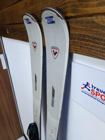 Sci Rossignol Nova2 144 cm + attacchi Elan ESR10 Divertimento invernale Sport sulla neve
