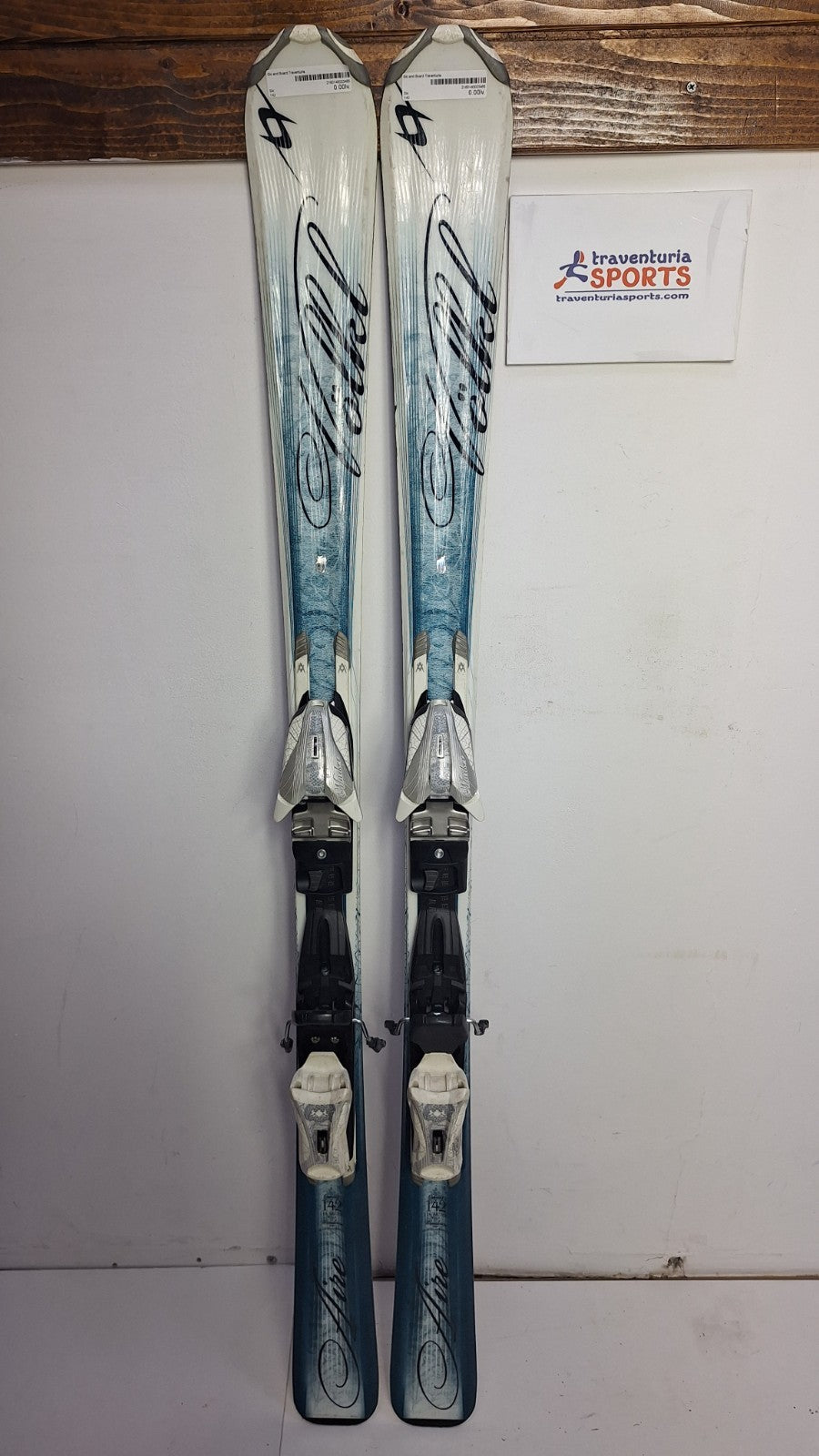 Volkl Attiva Aire 142cm Ski + Marker 10 Bindings Fun Snow Winter Sport Piste