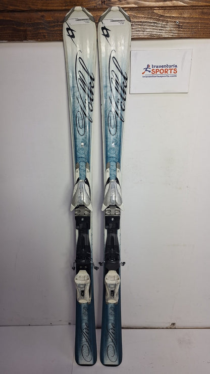 Volkl Attiva Aire 142cm Ski + Marker 10 Bindings Fun Snow Winter Sport Piste
