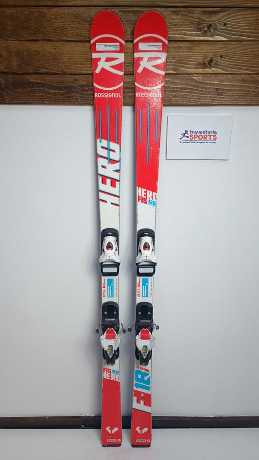 Sci Rossignol Hero FIS GS Pro 158 cm + attacchi Look 7 Divertimento invernale sulla neve