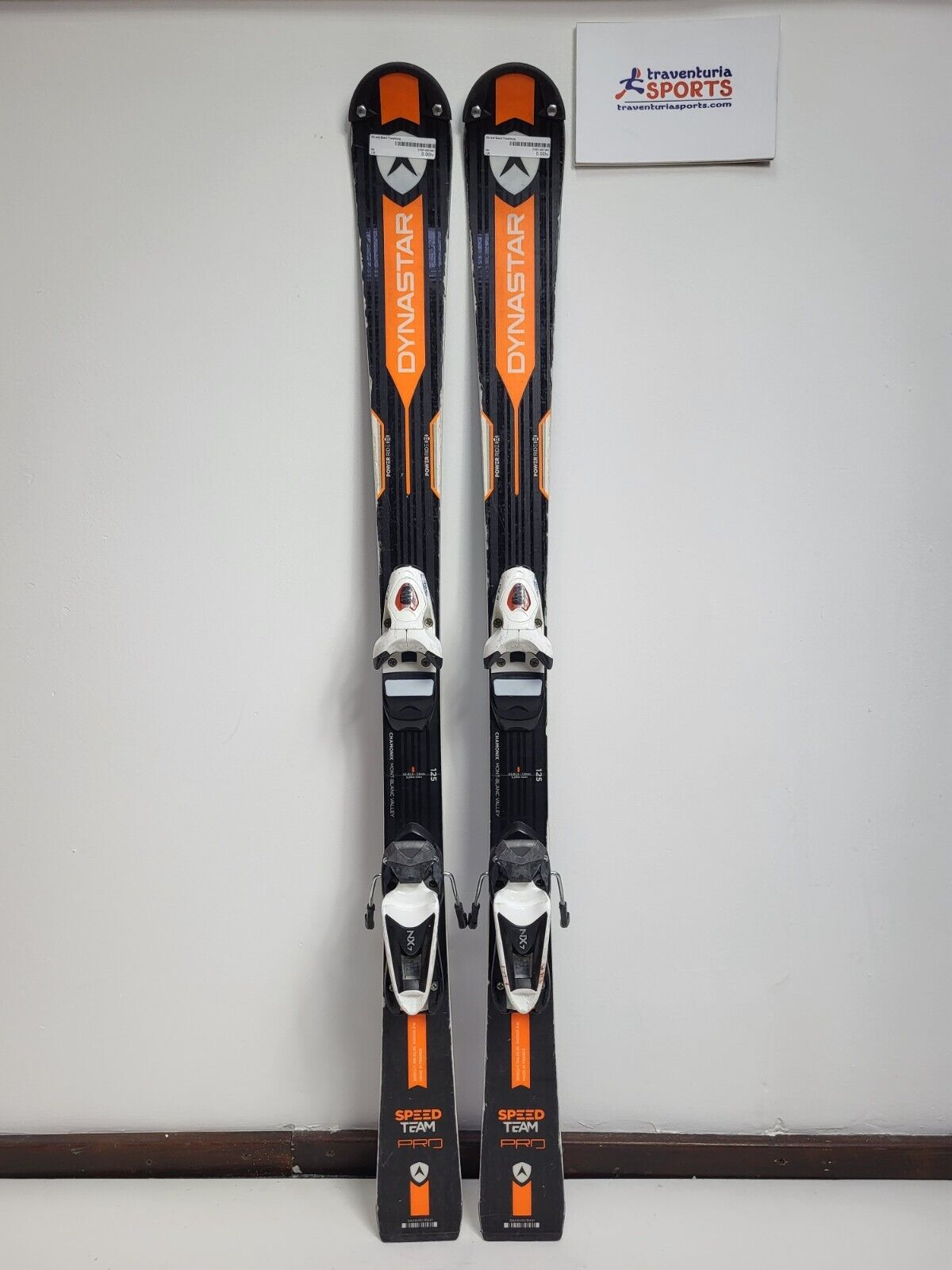 Dynastar Speed Team 125cm Ski + Look 7 Bindings Winter Sport