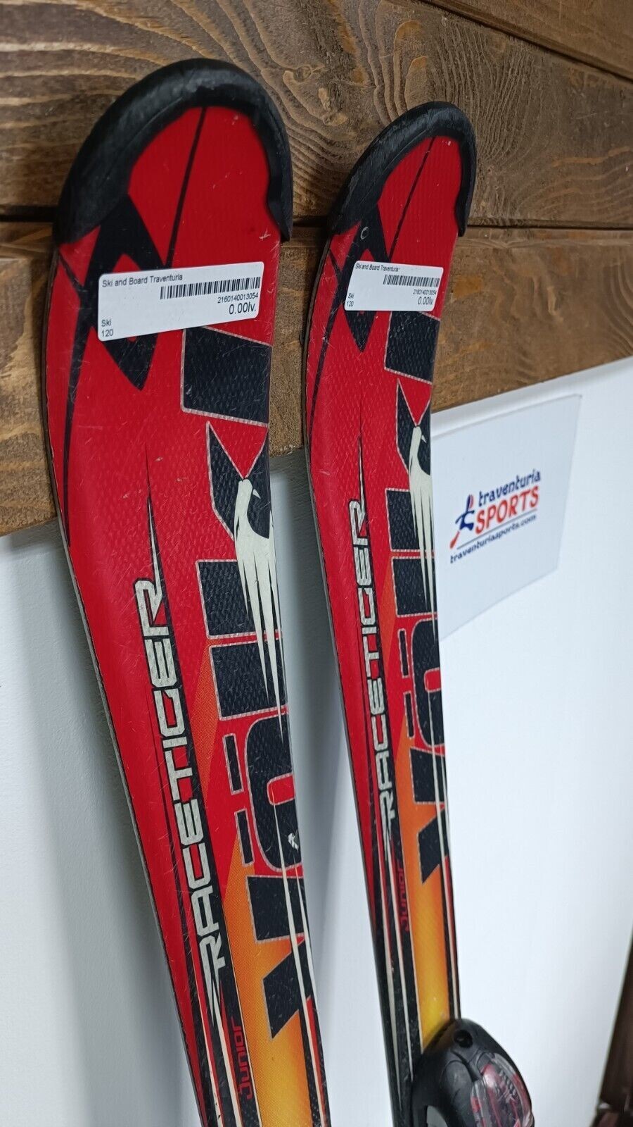 Völkl Racetiger GS JR 120 cm Ski + Marker 4.5 Bindings Winter Sport Snow Fun