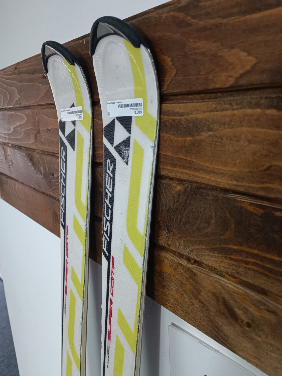 Fischer RC4 Super COMP 170 cm Ski + Fischer 10 Bindungen Wintersport Schnee