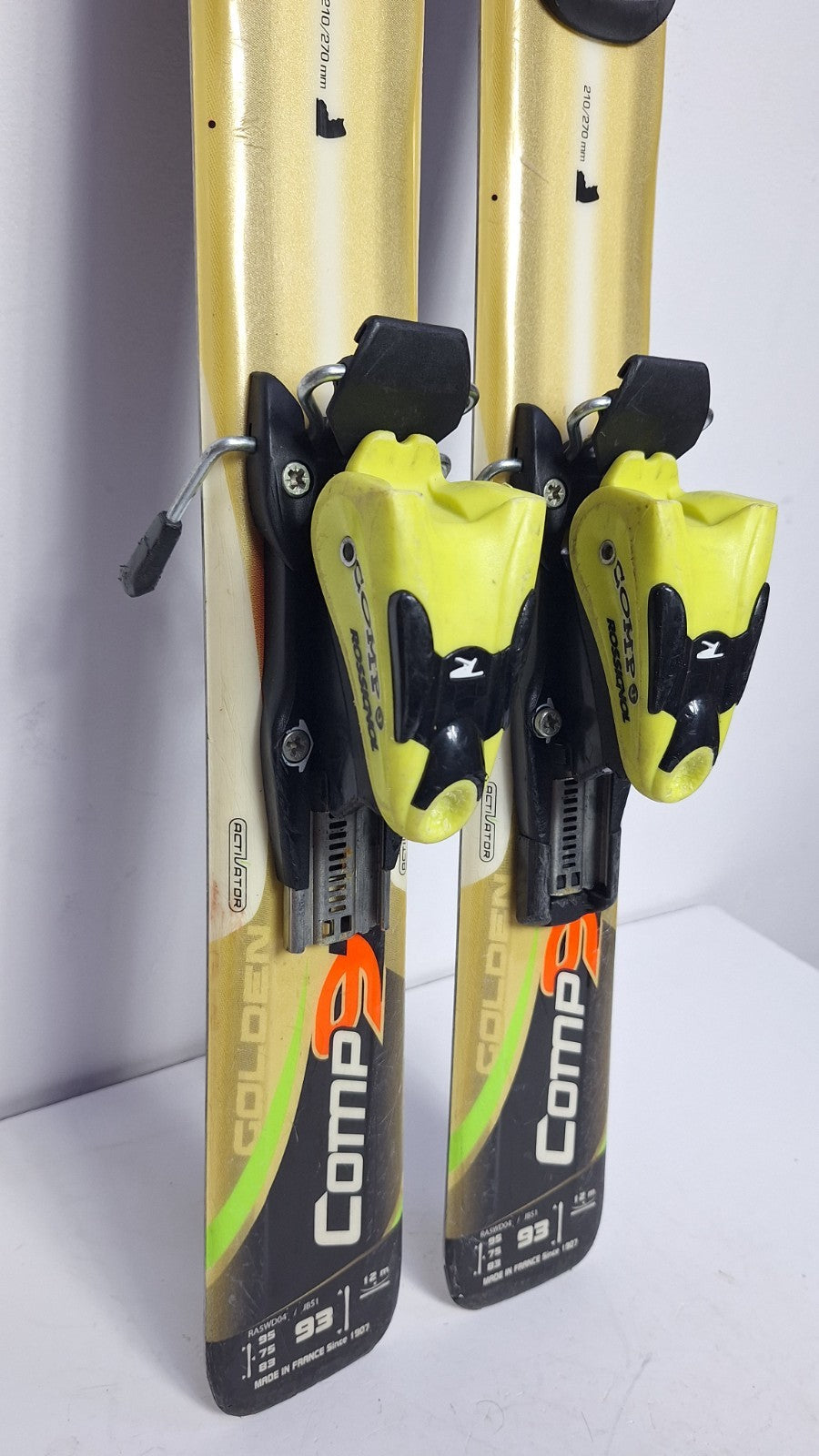 Rossignol Comp 9 93cm Ski + Rossignol 2.5 Bindings Winter Sport Fun