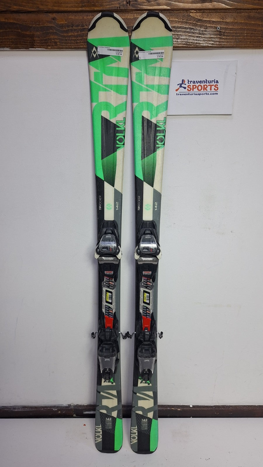 Volkl RTM 142 cm Ski + Marker 10 Bindings Fun Snow Winter Sport Piste