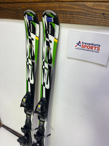 Sci Elan Exar Pro 140 cm + attacchi Elan ESP 7.5 Sport Neve Inverno Divertimento Avventura
