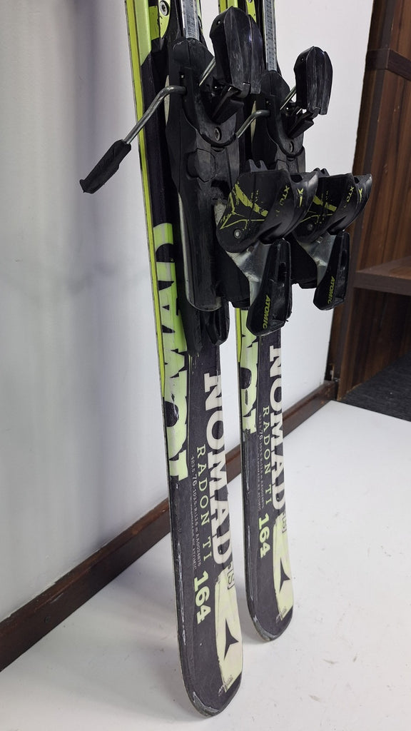 Atomic Nomad Radon Ti 164cm Ski + Atomic 12 Bindings Winter Sport
