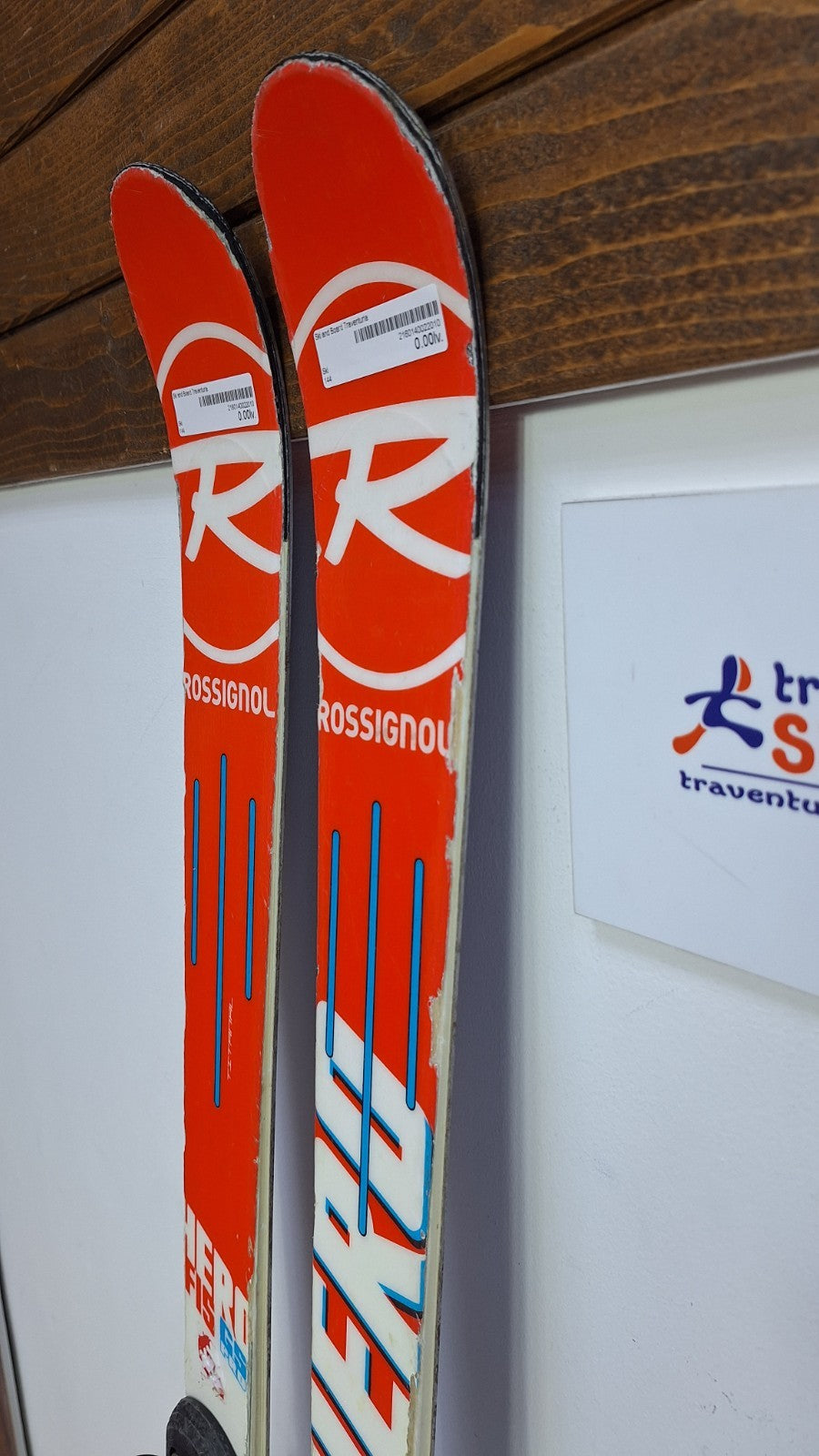 Rossignol Hero FIS GS Pro 144 cm Ski + fixations Look NX 10 Divertissement hivernal, neige CBS