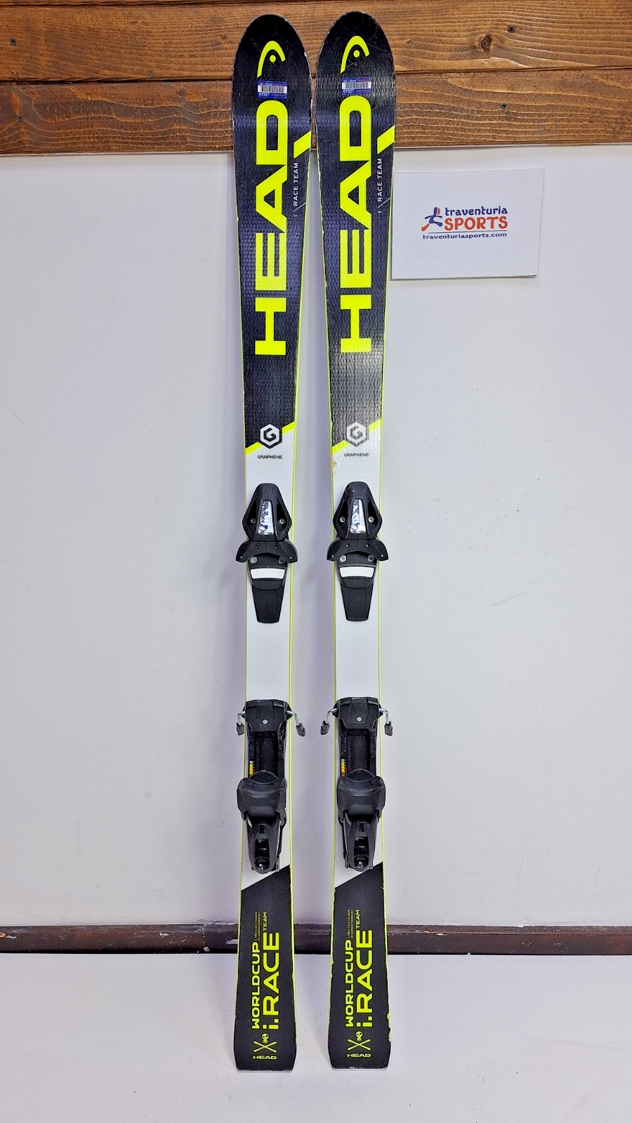 Sci HEAD i.Race Team 150 cm + attacchi Tyrolia SR 10 Sport invernali Divertimento sulla neve