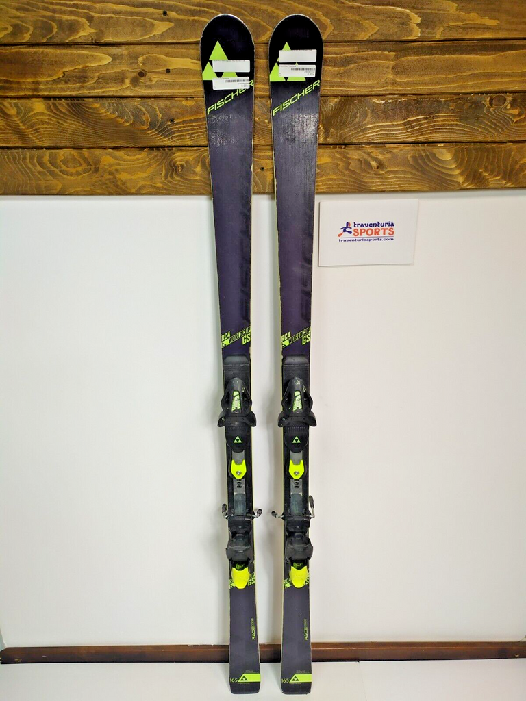Fischer RC4 World Cup GS 165 cm Ski + Fischer RC4 Z11 Bindings Winter Sport