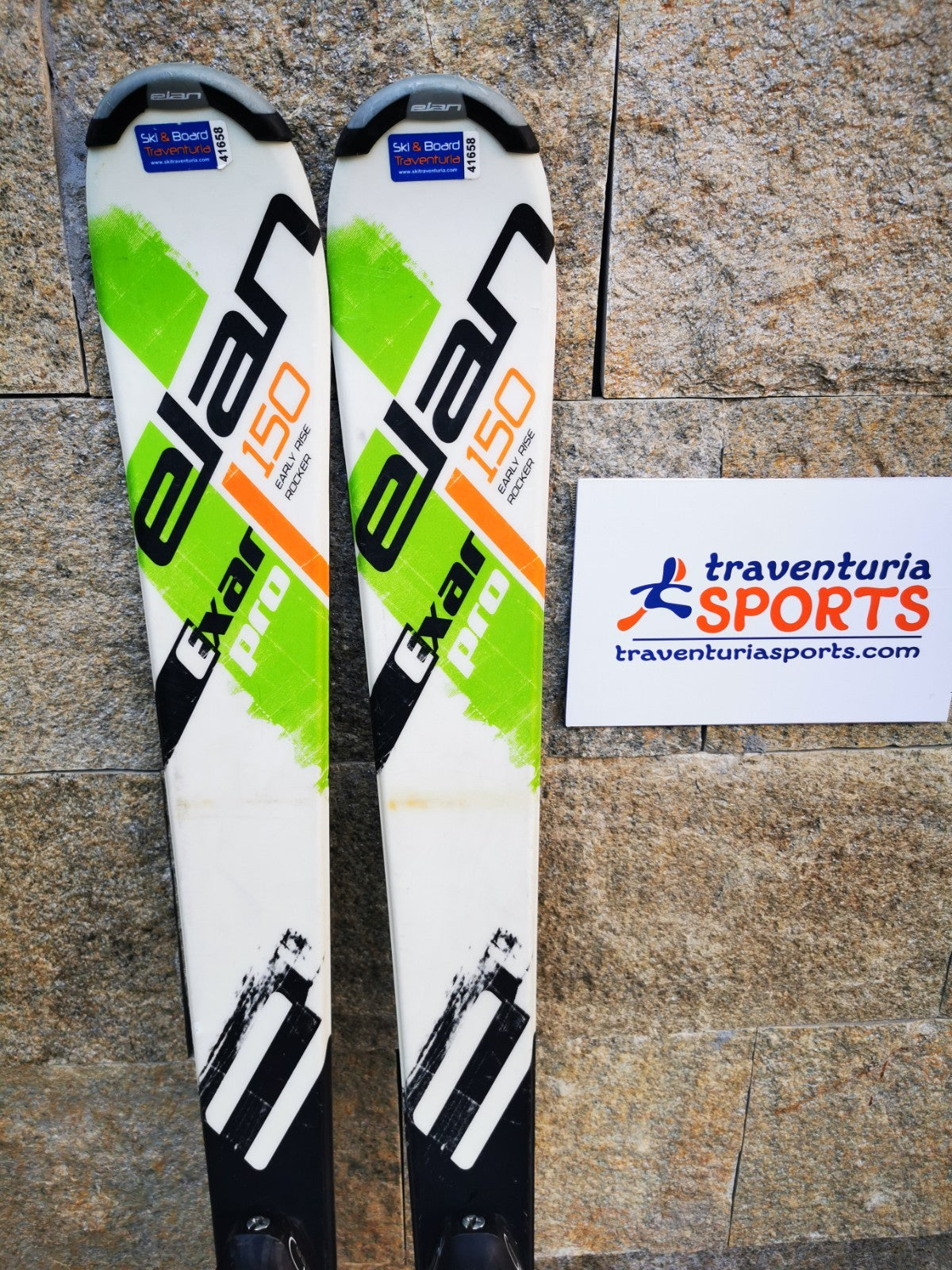 Elan Exar Pro 150cm  Ski + Elan  ESR 10 Bindings Adventure Winter Sport