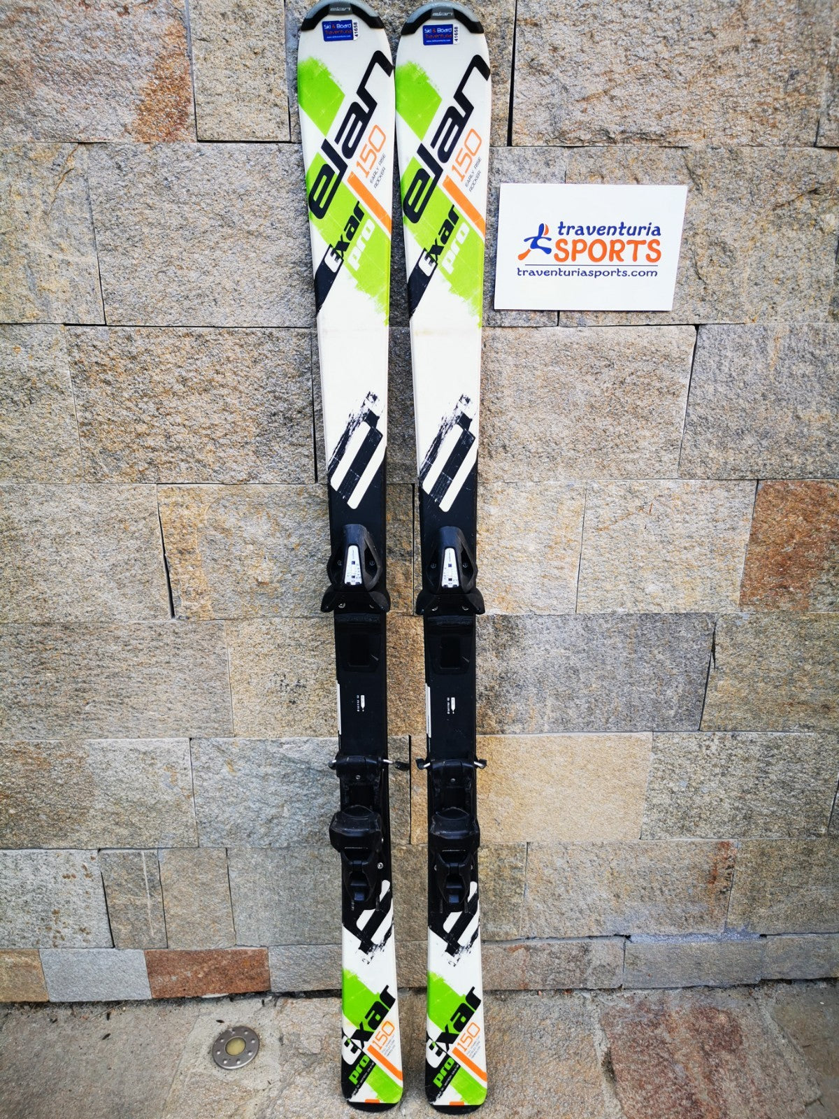 Elan Exar Pro 150cm  Ski + Elan  ESR 10 Bindings Adventure Winter Sport