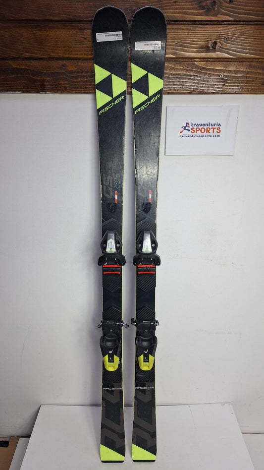 Fischer RC4 WC 140 cm Ski + HEAD 9 Bindings Winter Sports