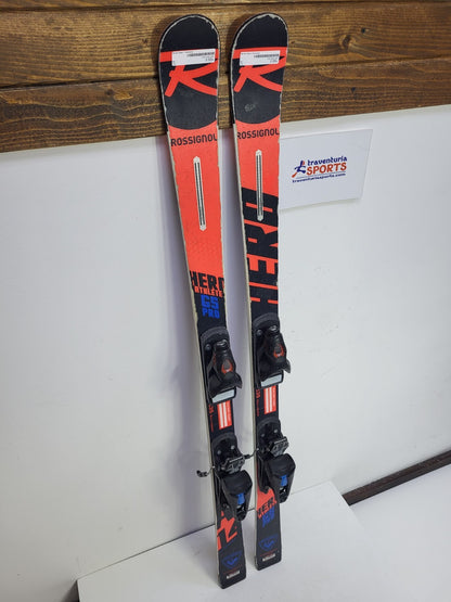 Ski Rossignol Hero Athlete GS Pro A14 135 cm + fixations Look 10 Plaisirs de la neige hivernale