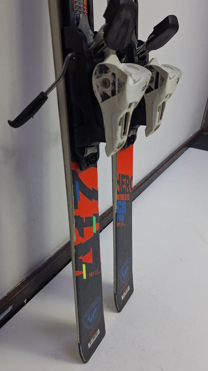 Rossignol Hero Athlete GS Pro 151 cm Ski +Fischer RS9 Bindings Winter Fun Snow