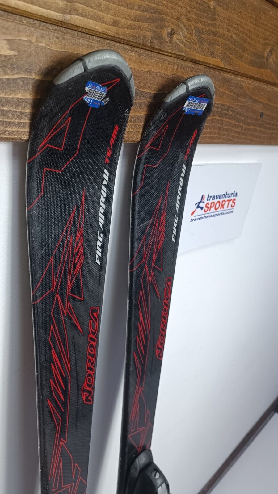 Nordica Fire Arrow TM 140 cm Ski + Elan ESP 7.5 Bindings Winter Adventure Winter