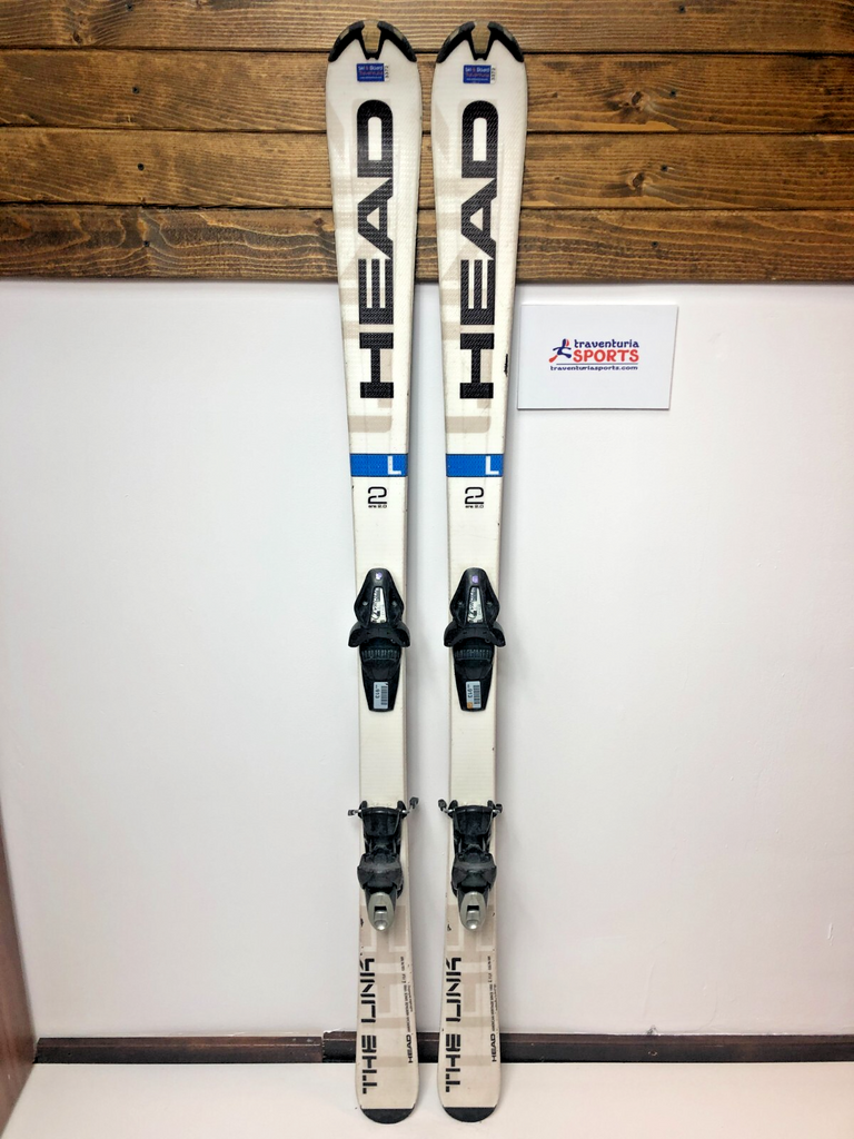 HEAD The Link R 163cm  Ski + Tyrolia BYS 10 Bindings BSL Winter Sport Fun