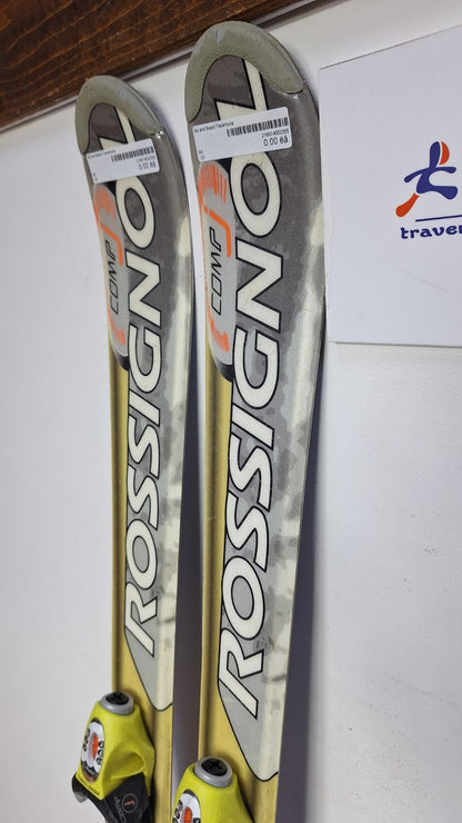 Rossignol Comp J 120cm Skis + Rossignol 4.5 Bindings Winter Fun Snow