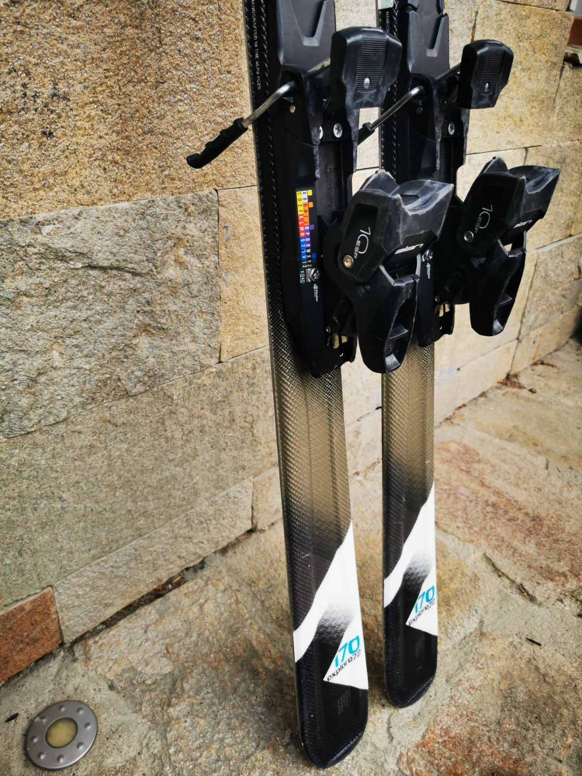 Elan Explore 72 170 cm  Ski + Elan ESP 10 Bindings Adventure Winter Sport