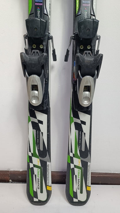 Elan Exar Pro 140 cm Ski + Fixations Elan 7.5 Sport Neige Hiver Plaisir