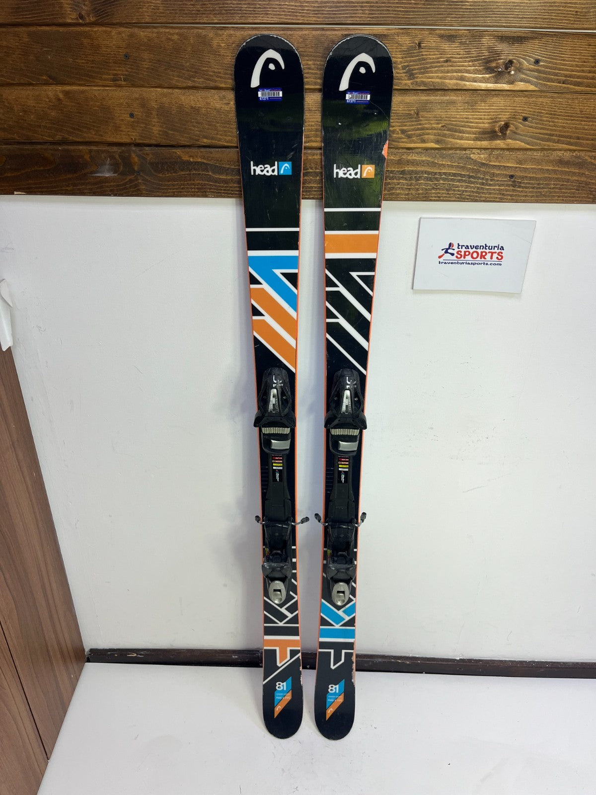 HEAD Junior Caddy SW 161cm + fixations Elan ESP 10 Plaisirs et sports de la neige hivernale