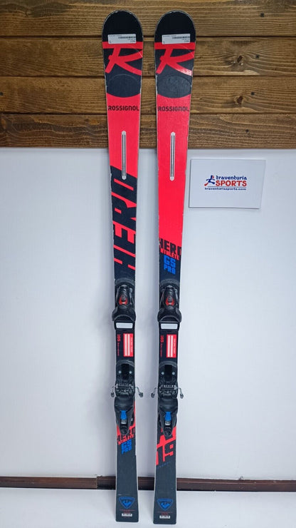Rossignol Hero FIS GS Pro 165 cm Ski + Look 10 Bindings Winter Fun Snow