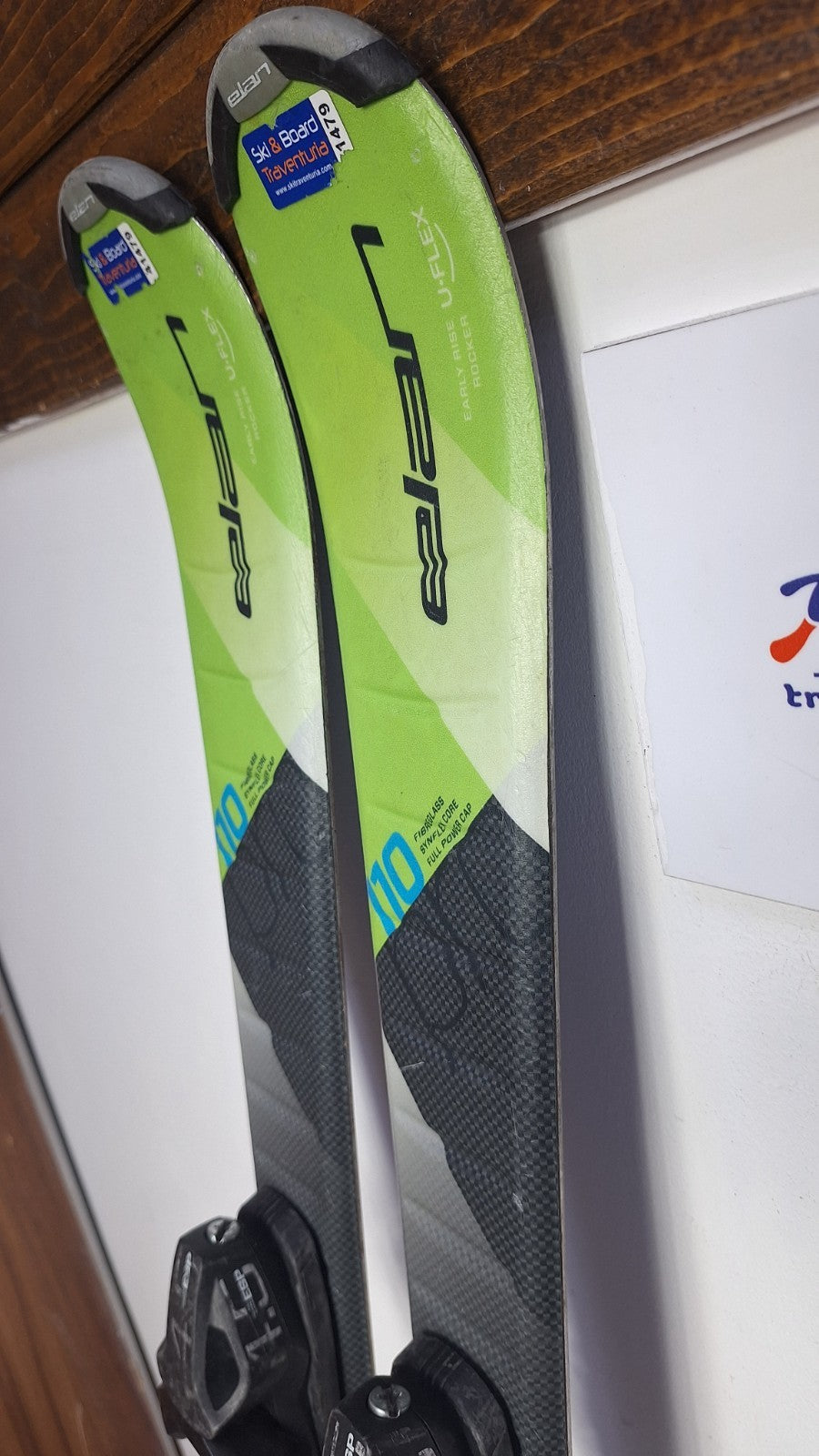 Elan Explore Pro 110 cm  Ski + Elan ESP 4.5 Bindings Adventure Winter Sport Snow