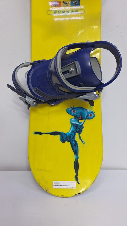Rossignol Digger 105cm + Attacchi Drake XS Sport Inverno Divertimento All Mountain Outdoor