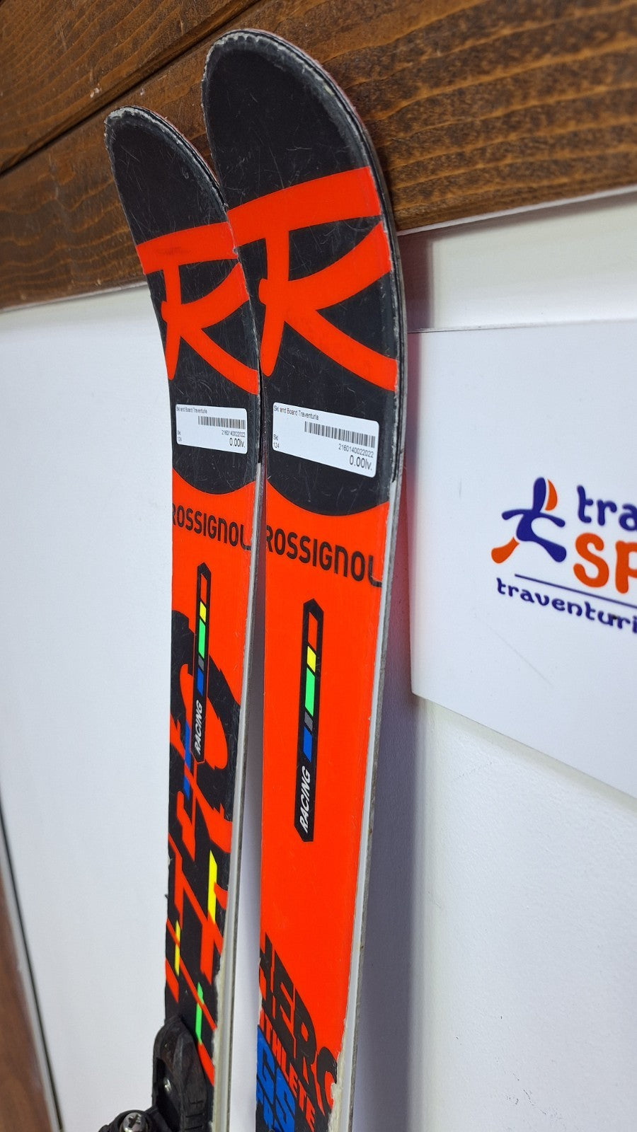 Rossignol Hero Athlete GS Pro 124 cm Ski +  Look 4.5 Bindings Winter Fun Snow