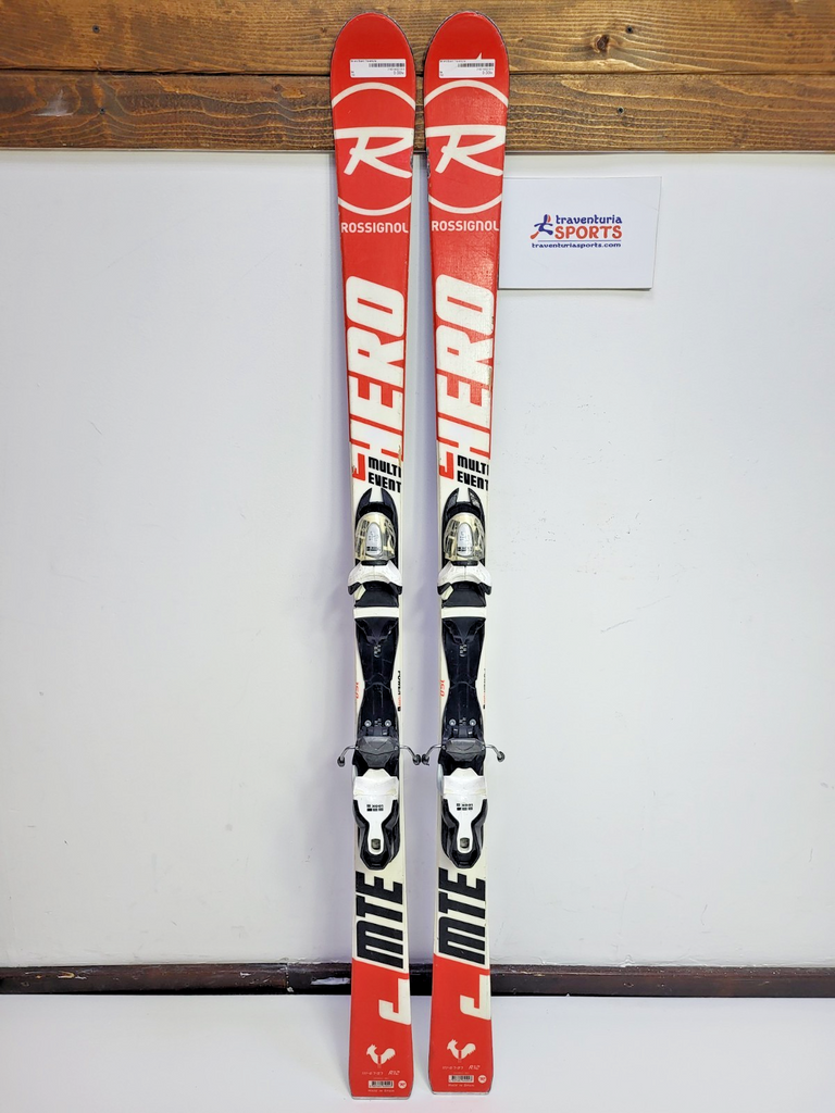 Rossignol Hero J Multievent 150 cm Ski + Look 7 Bindungen Winterspaß Schnee
