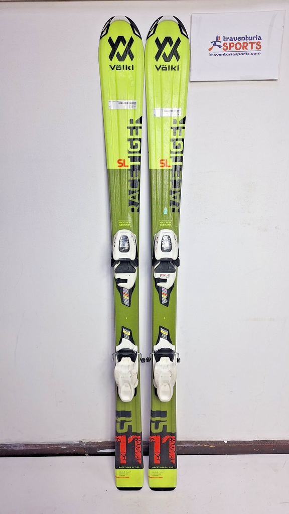 Völkl Racetiger 11 SL 130 cm Ski + Marker 7 Bindings Winter Sport Snow Fun