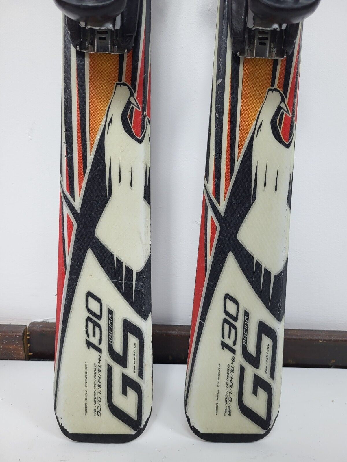 Völkl Racetiger GS R JR 130 cm Ski + Marker 7 Bindungen Wintersport Schneespaß
