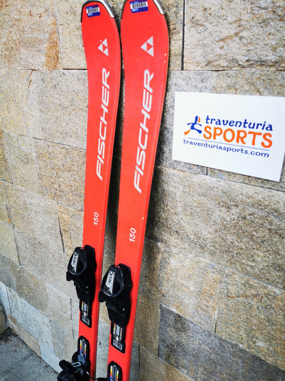Fischer RC One X 150cm  Ski + Fischer RS 9 Bindings Adventure Winter Sport