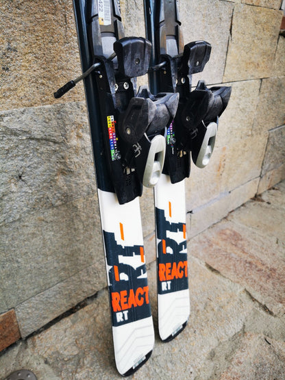 Rossignol REACT RT 163cm  Ski + Elan 10 Bindings Winter Sport Fun