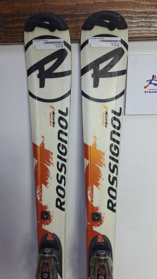 Rossignol Radical 140 cm Ski + Rossignol 7 Bindings Winter Sport Snow