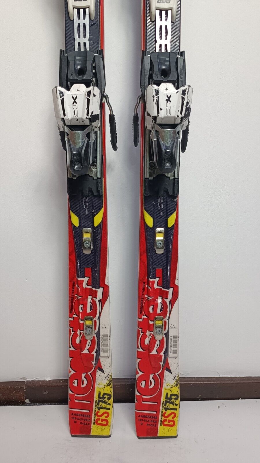 Atomic Redster GS 175 cm Ski + Salomon 16 Bindings  Winter Sport Fun