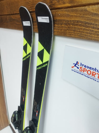 Fischer RC4 GS FIS 145 cm Ski + Fischer 9 Bindungen Wintersport Abfahrtsspaß