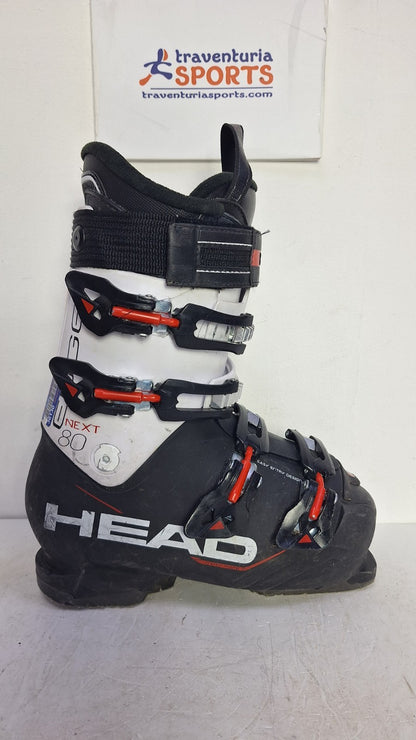 HEAD Next Edge B.Y.S. 80 Skischuhe (EU 41 1/3; UK 7 1/2; Mondo 265) Sport Fun