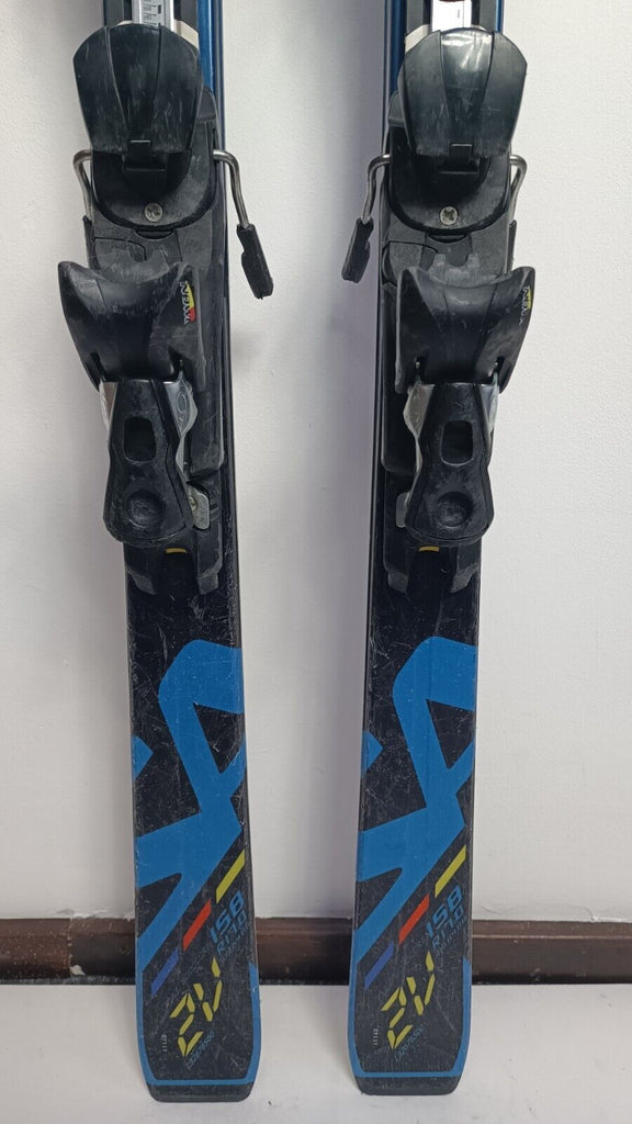 salomon 3v skis Salomon 2V Race 158cm Ski + Salomon 12 Bindings Winter Adventure Winte – Traventuria Sports