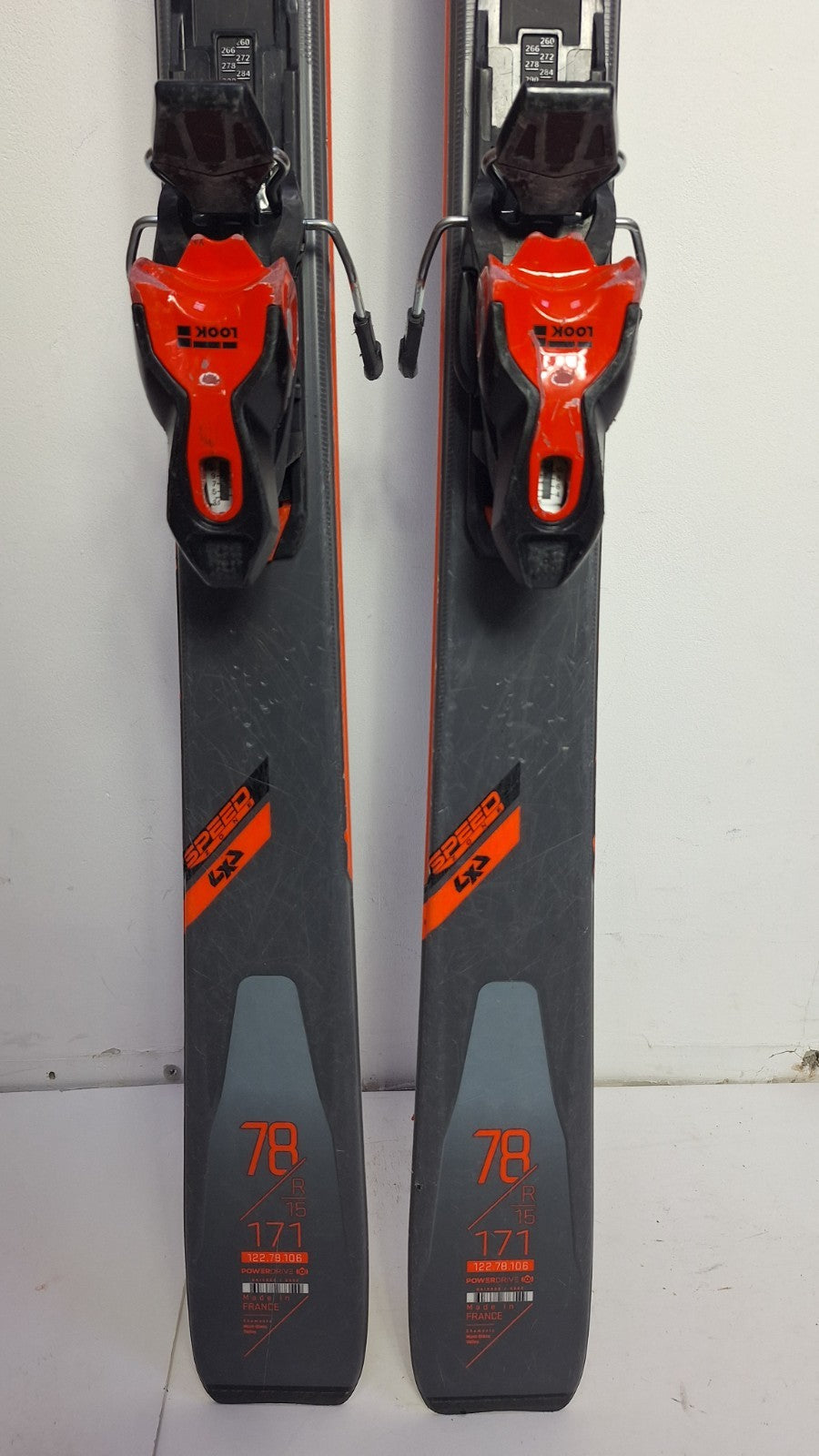 Dynastar Speedzone 4x4 78 171cm  Skis + Look 11 Bindings Winter Sport